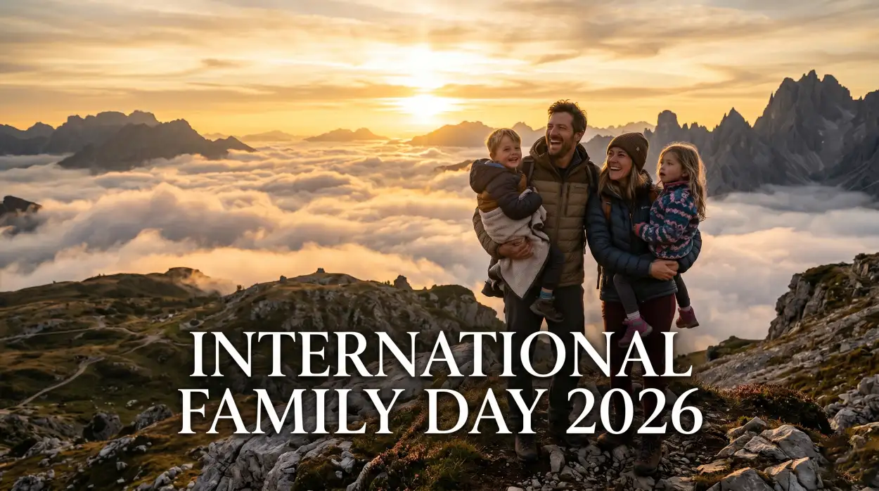 Free Download International Family Day 2026 Motivational Family Quotes - High Quality International Family Day 2026 Image