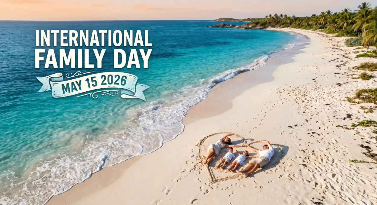 Free Download International Family Day 2026 Png - High Quality International Family Day 2026 Wishes Transparent PNG