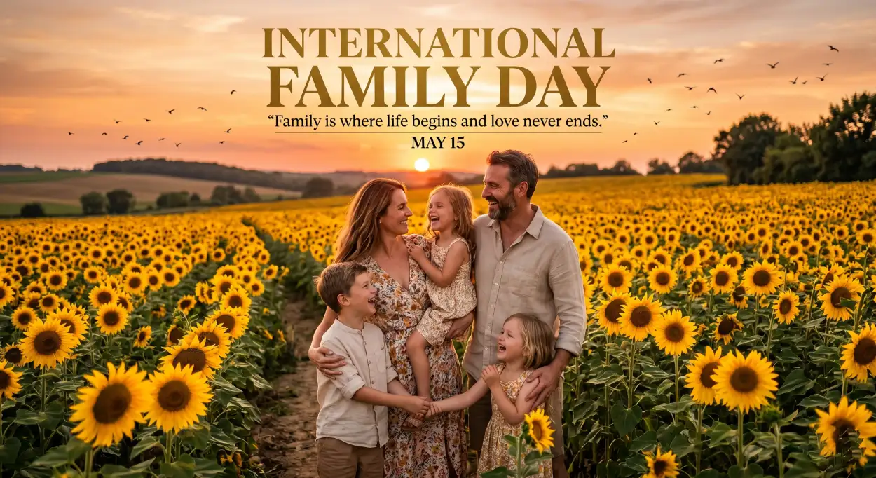 Free Download International Family Day 2026 Quotes For Happy Family - High Quality International Family Day 2026 Image