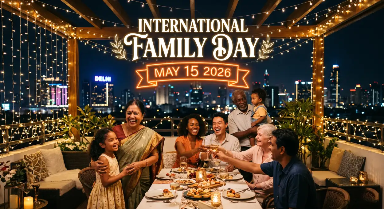 Free Download International Family Day 2026 Transparent Background - High Quality International Family Day 2026 Wishes Background Image