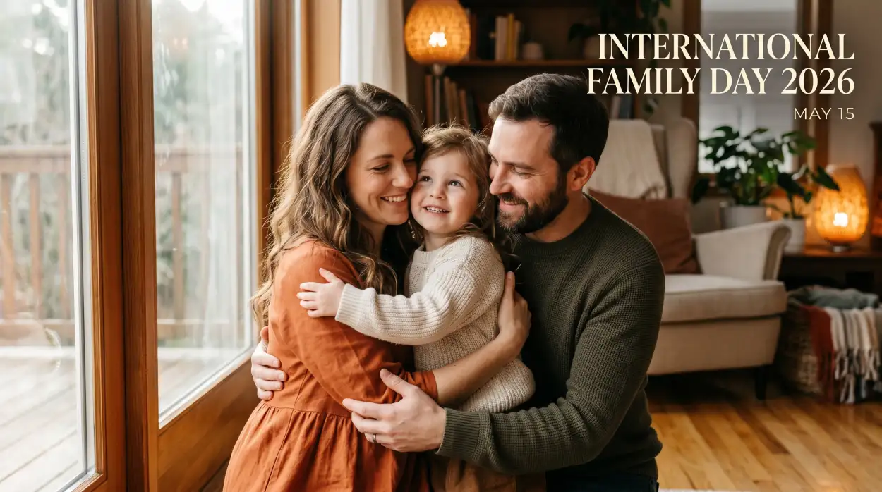 Free Download International Family Day 2026 United Family Quotes - High Quality International Family Day 2026 Wishes Image