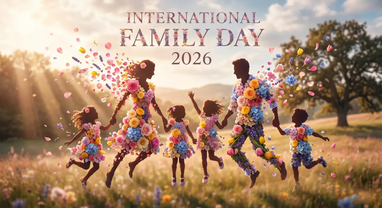 Free Download International Family Day 2026 Vector Background Design - High Quality International Family Day 2026 Background Image