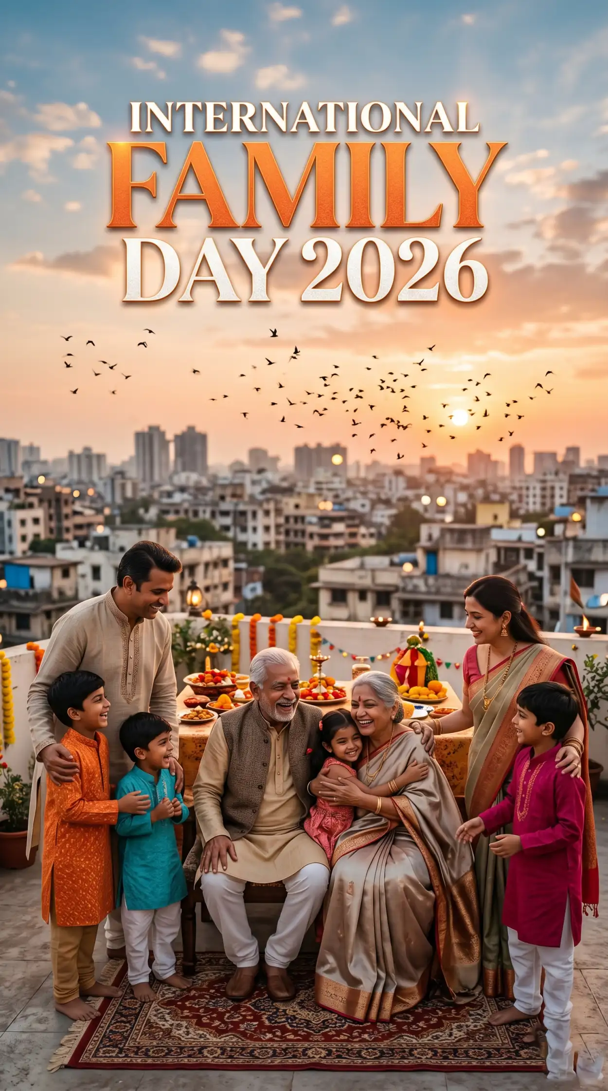Free Download International Family Day 2026 Wishes For Parents And Children - High Quality International Family Day 2026 Image