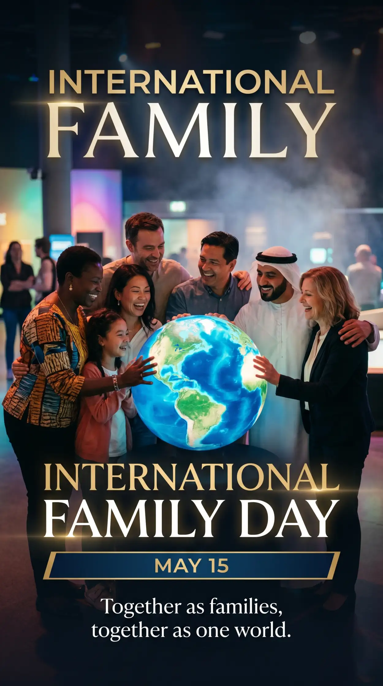 Free Download International Family Day 2026 Worldwide Family Celebration - High Quality International Family Day 2026 Image