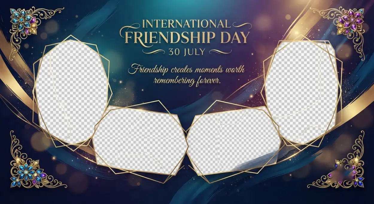 Free Download International Friendship Day Editable Template - High Quality International Friendship Day Image