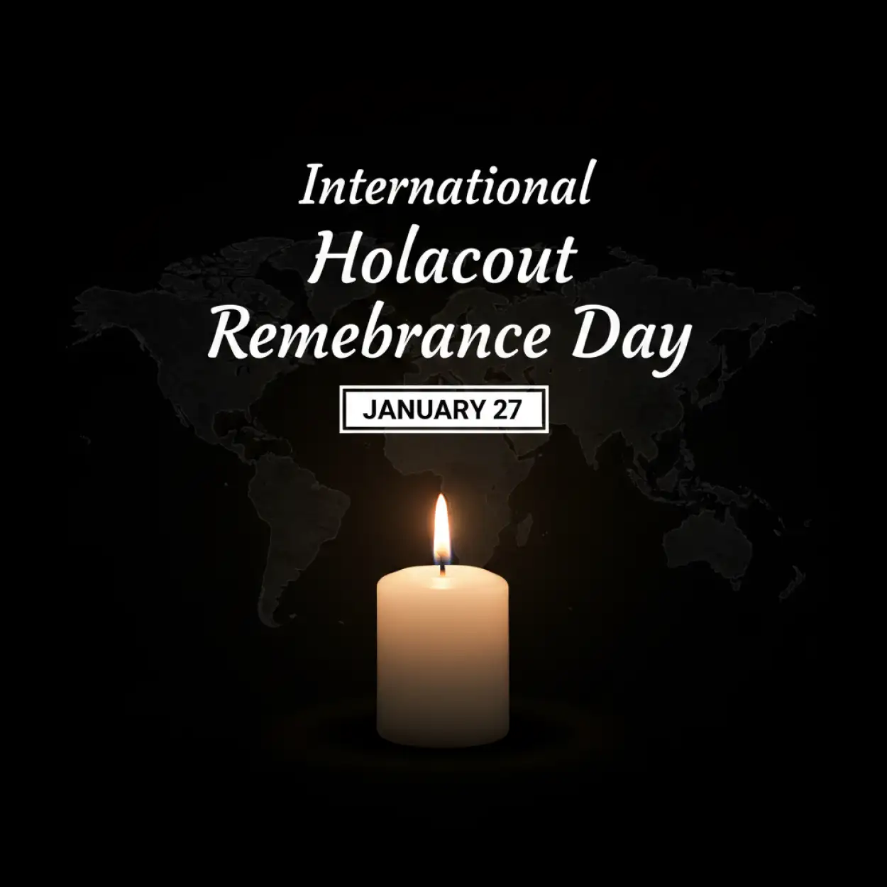 Free Download International Holocaust Remembrance Day Candlelight Vigil - High Quality International Holocaust Remembrance Day Image