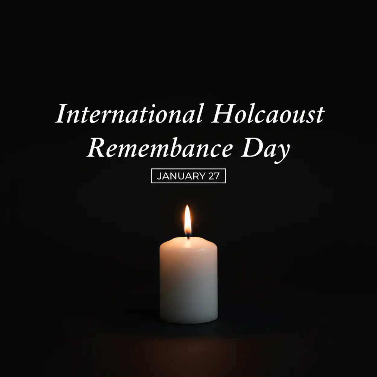 Free Download International Holocaust Remembrance Day Non Violence Message - High Quality International Holocaust Remembrance Day Image
