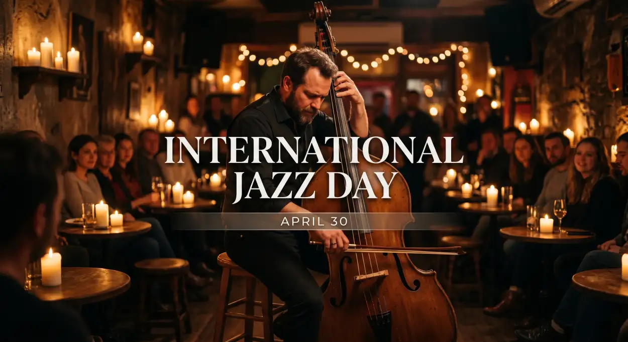 Free Download International Jazz Day 2026 Facebook Post Ideas - High Quality International Jazz Day 2026 Image