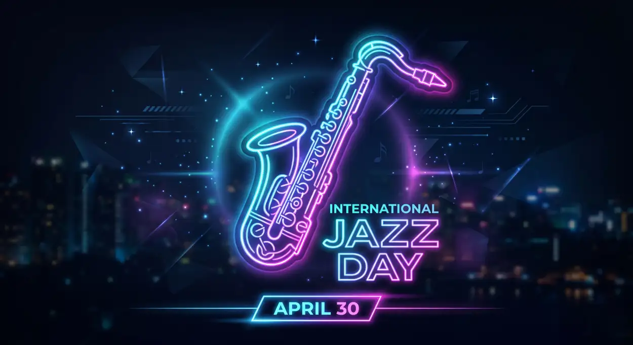 Free Download International Jazz Day Unesco 2026 - High Quality International Jazz Day 2026 Image