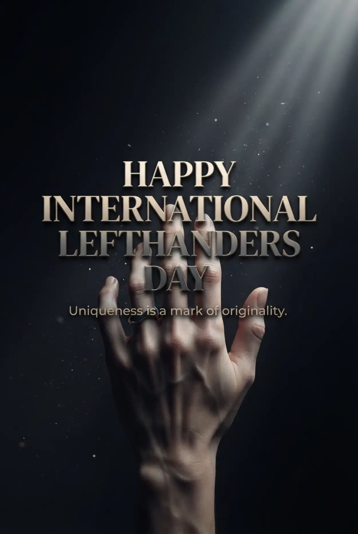 Free Download International Lefthanders Day Awareness Background - High Quality International Lefthanders Day 2026 Background Image