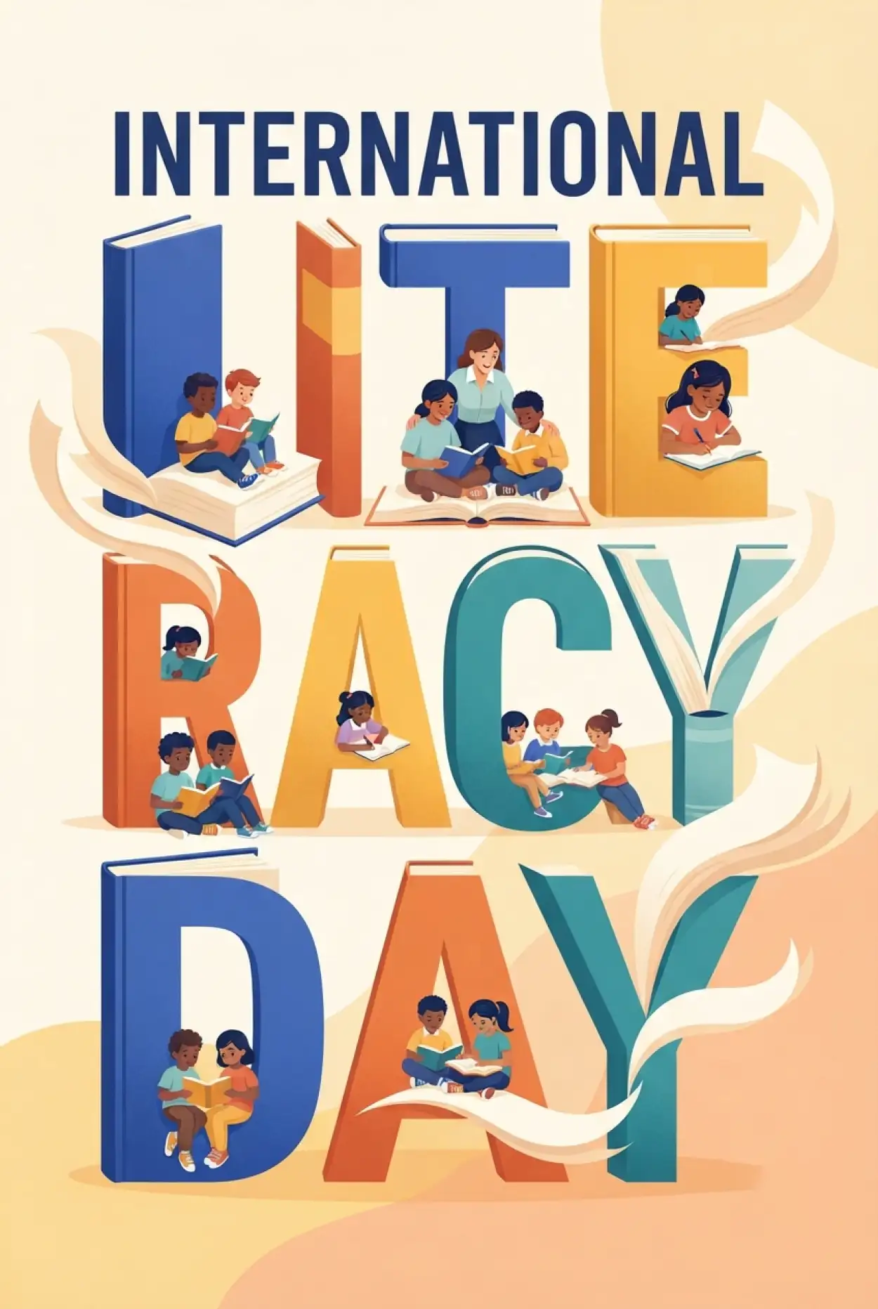 Free Download International Literacy Day 2026 Background Images - High Quality International Literacy Day 2026 Background Image
