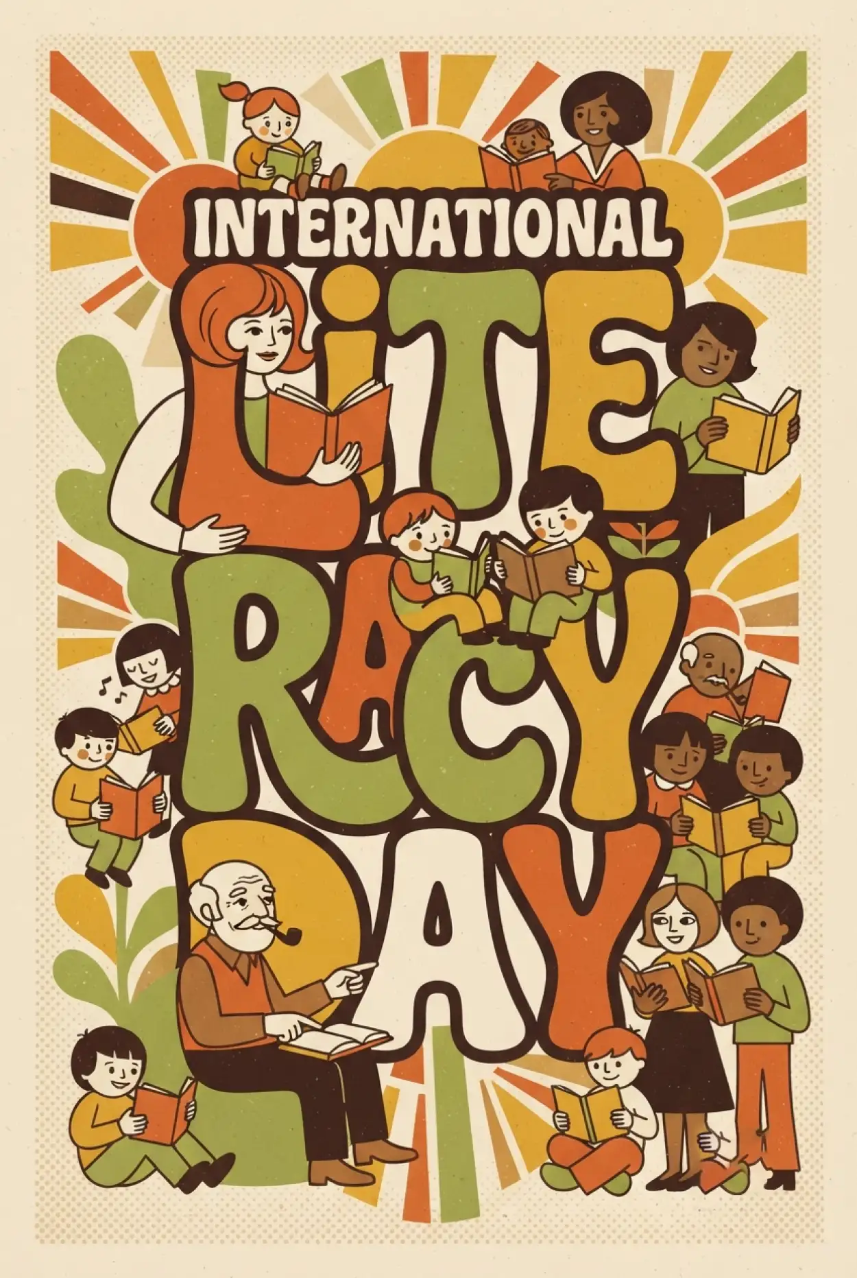 Free Download International Literacy Day 2026 Drawing Competition Poster - High Quality International Literacy Day 2026 Image