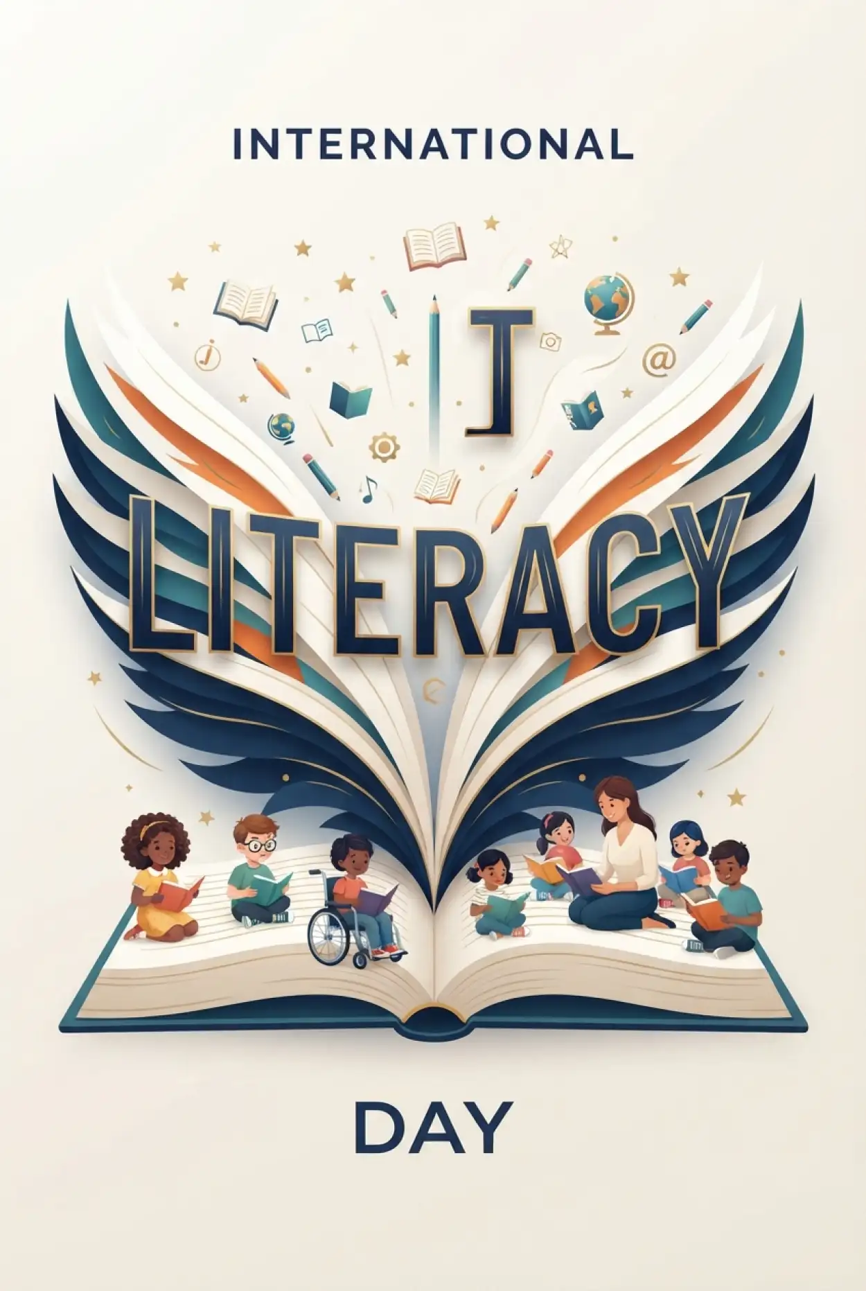 Free Download International Literacy Day 2026 Global Education Images - High Quality International Literacy Day 2026 Image