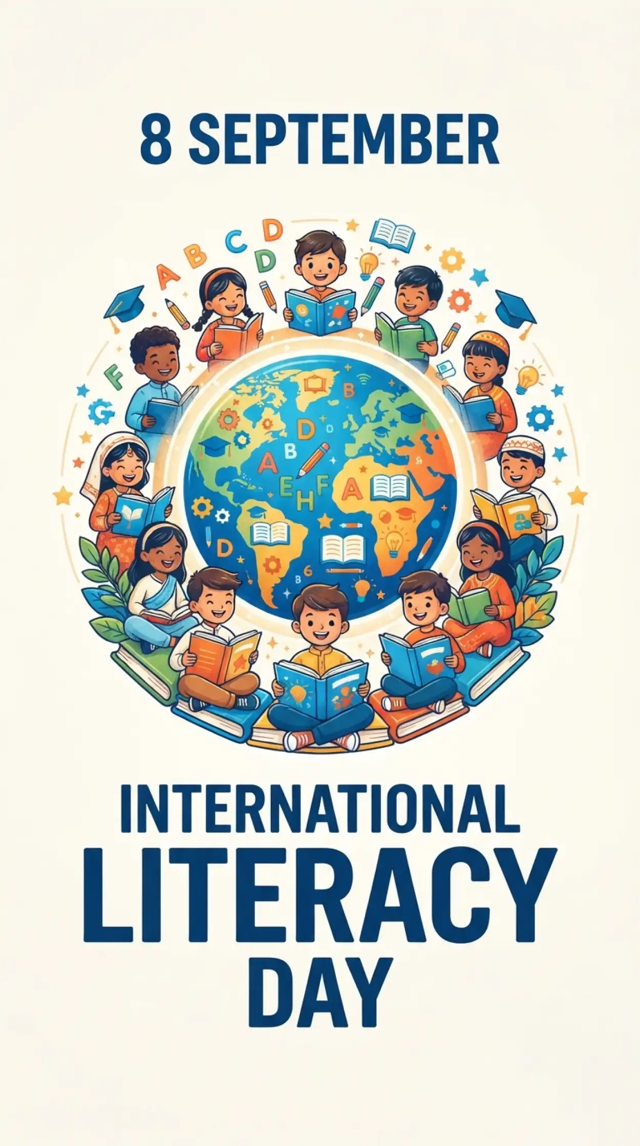 Free Download International Literacy Day 2026 Images Free Download - High Quality International Literacy Day Image