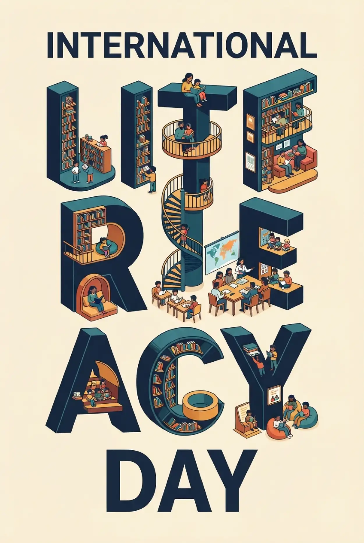 Free Download International Literacy Day 2026 Literacy Education Images - High Quality International Literacy Day 2026 Image