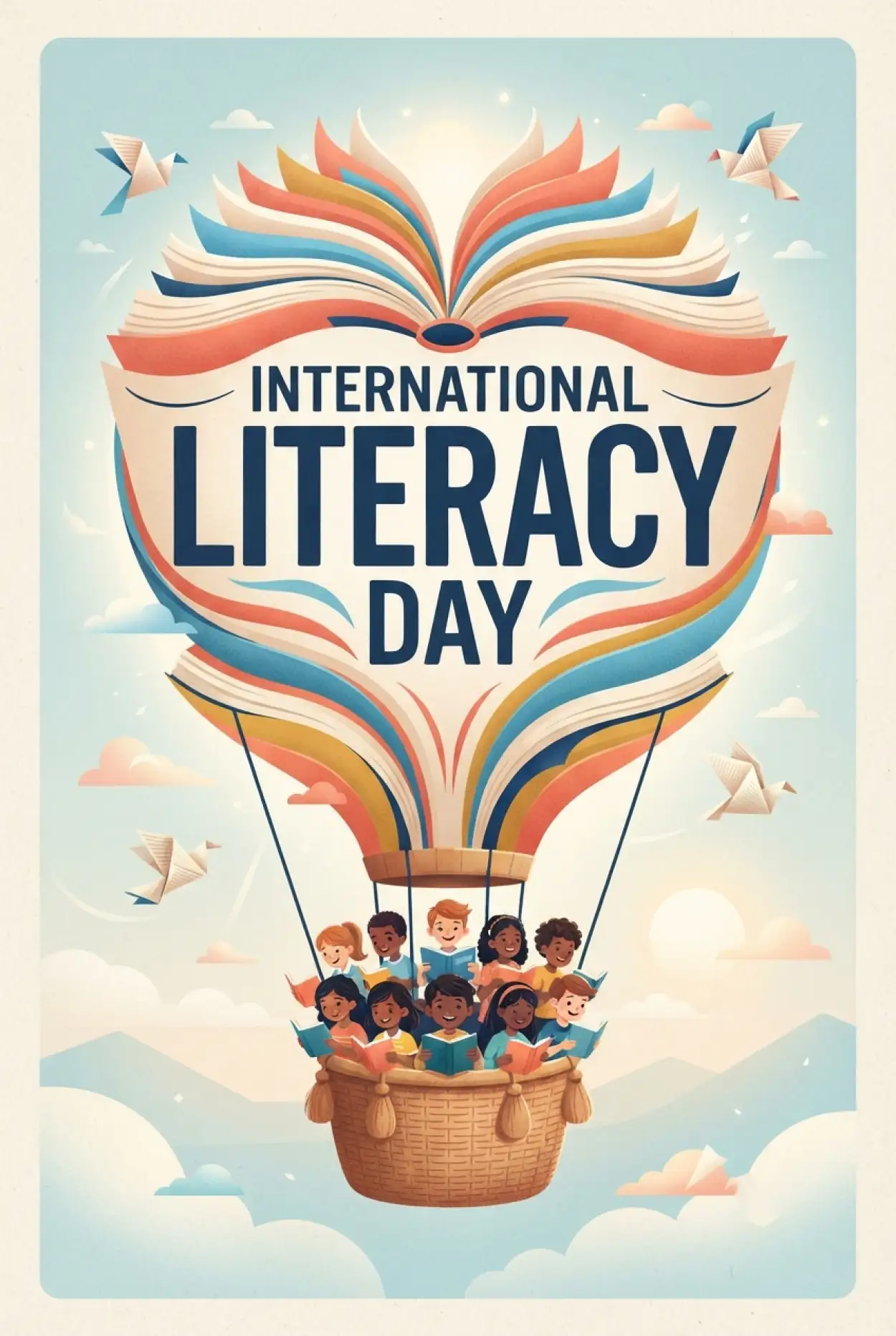 Free Download International Literacy Day 2026 Poster Images - High Quality International Literacy Day 2026 Image