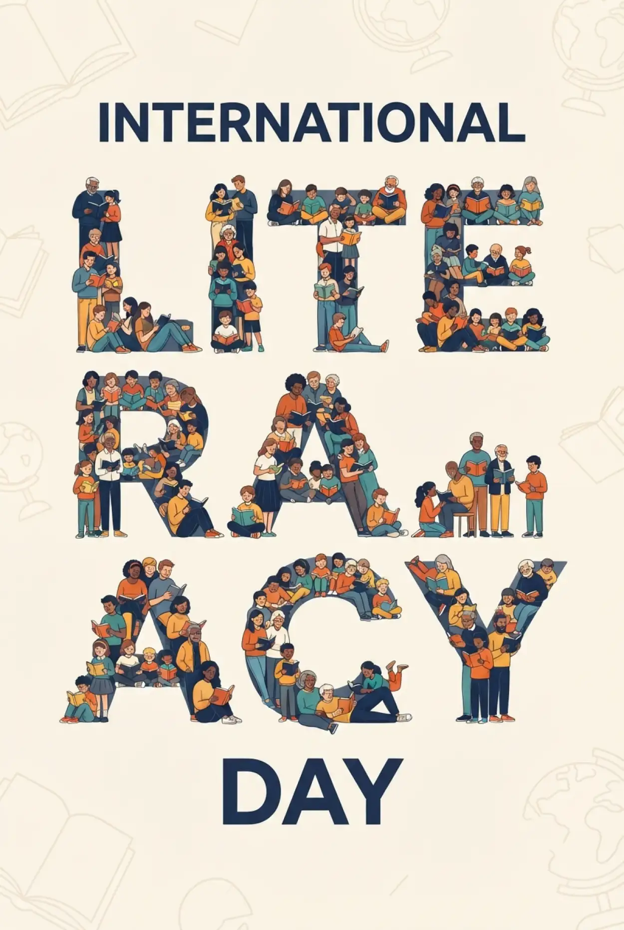 Free Download International Literacy Day 2026 Slogan Images - High Quality International Literacy Day 2026 Image