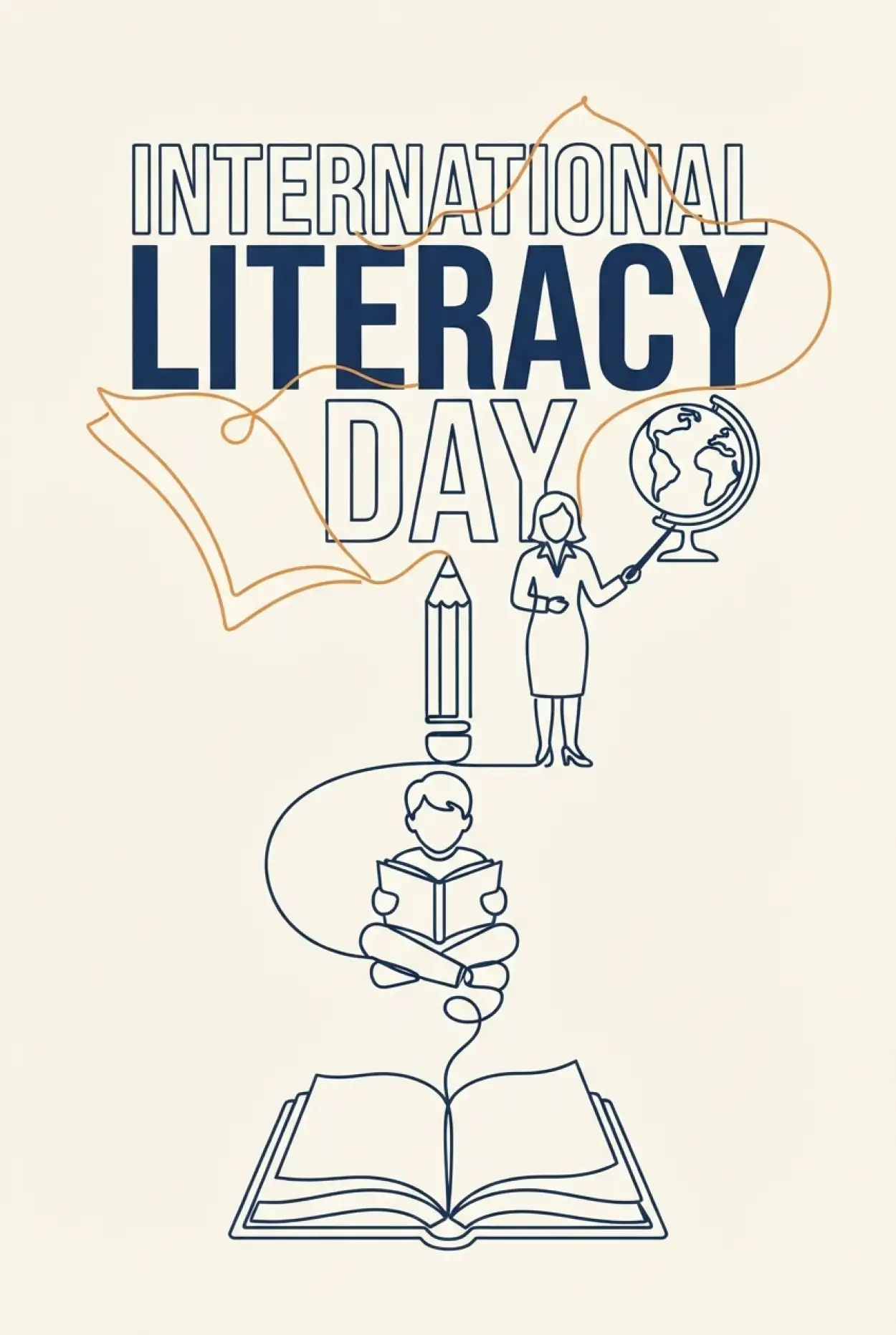 Free Download International Literacy Day 2026 Wishes For Teachers - High Quality International Literacy Day 2026 Image