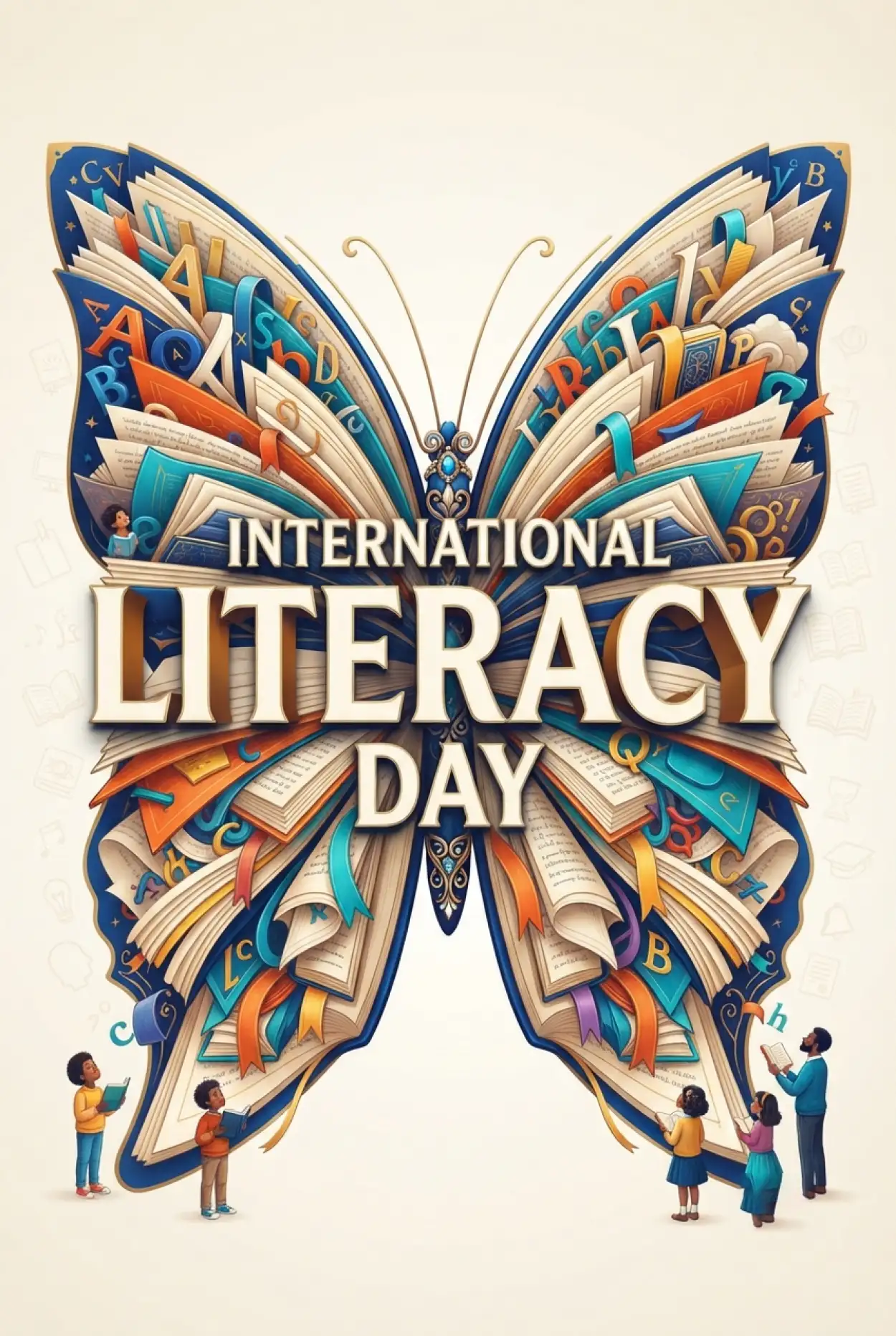 Free Download International Literacy Day 2026 Wishes Images - High Quality International Literacy Day 2026 Image