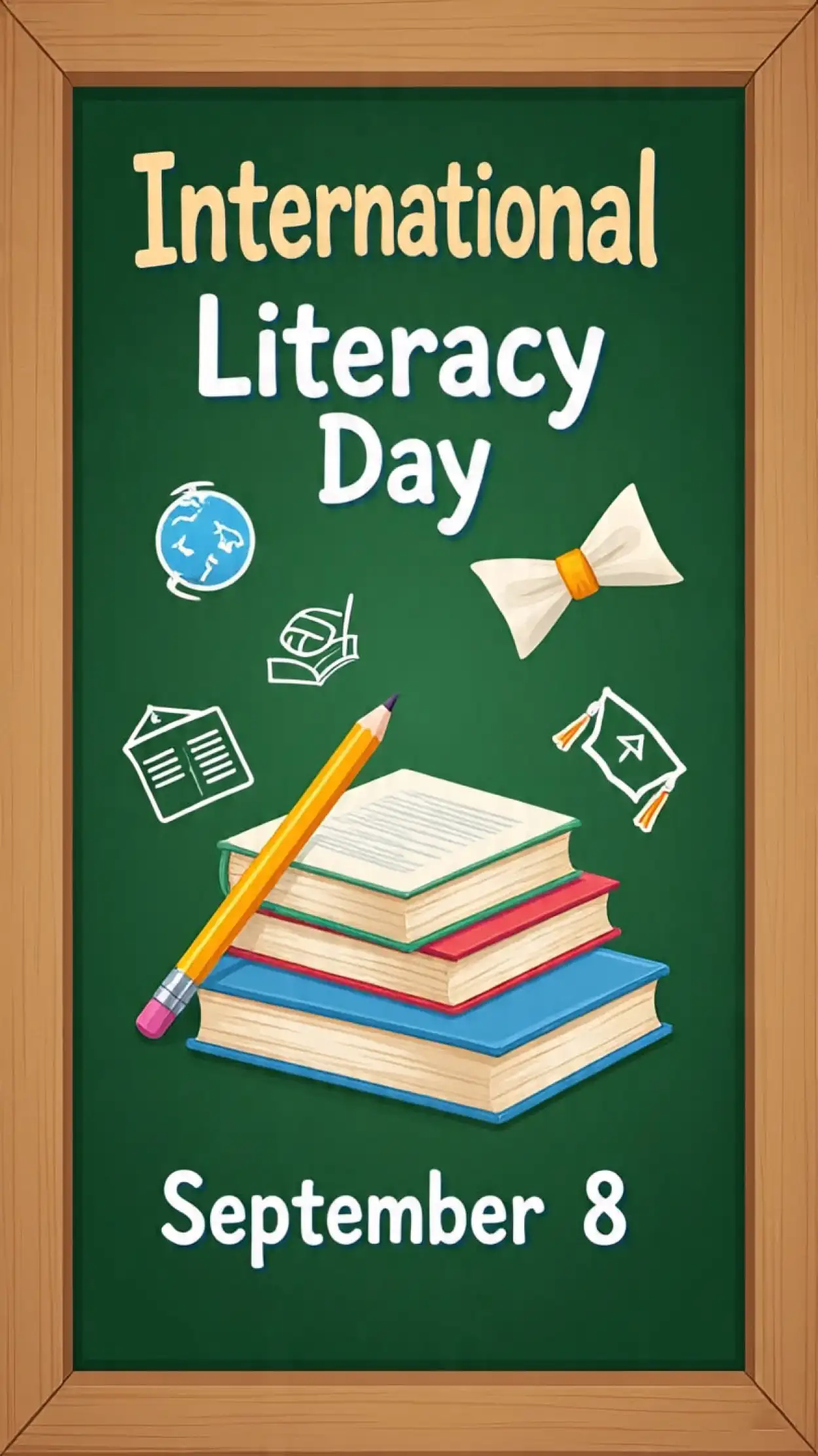 Free Download International Literacy Day Hd Images For Facebook - High Quality International Literacy Day Background