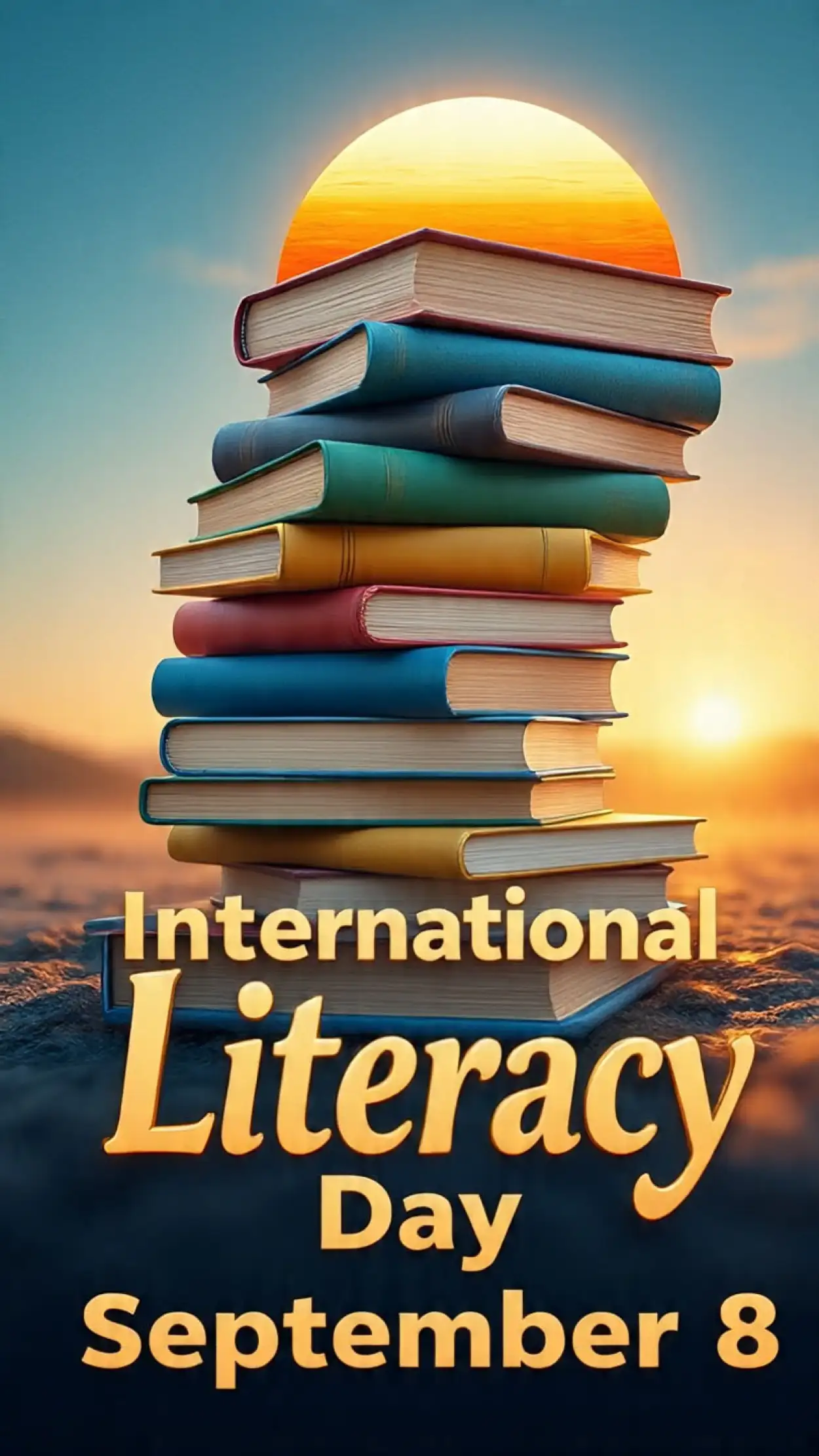 International Literacy Day Instagram Post Template - Royalty Free International Literacy Day Image | Pngmagic Free Download International Literacy Day Instagram Post Template - High Quality International Literacy Day Background