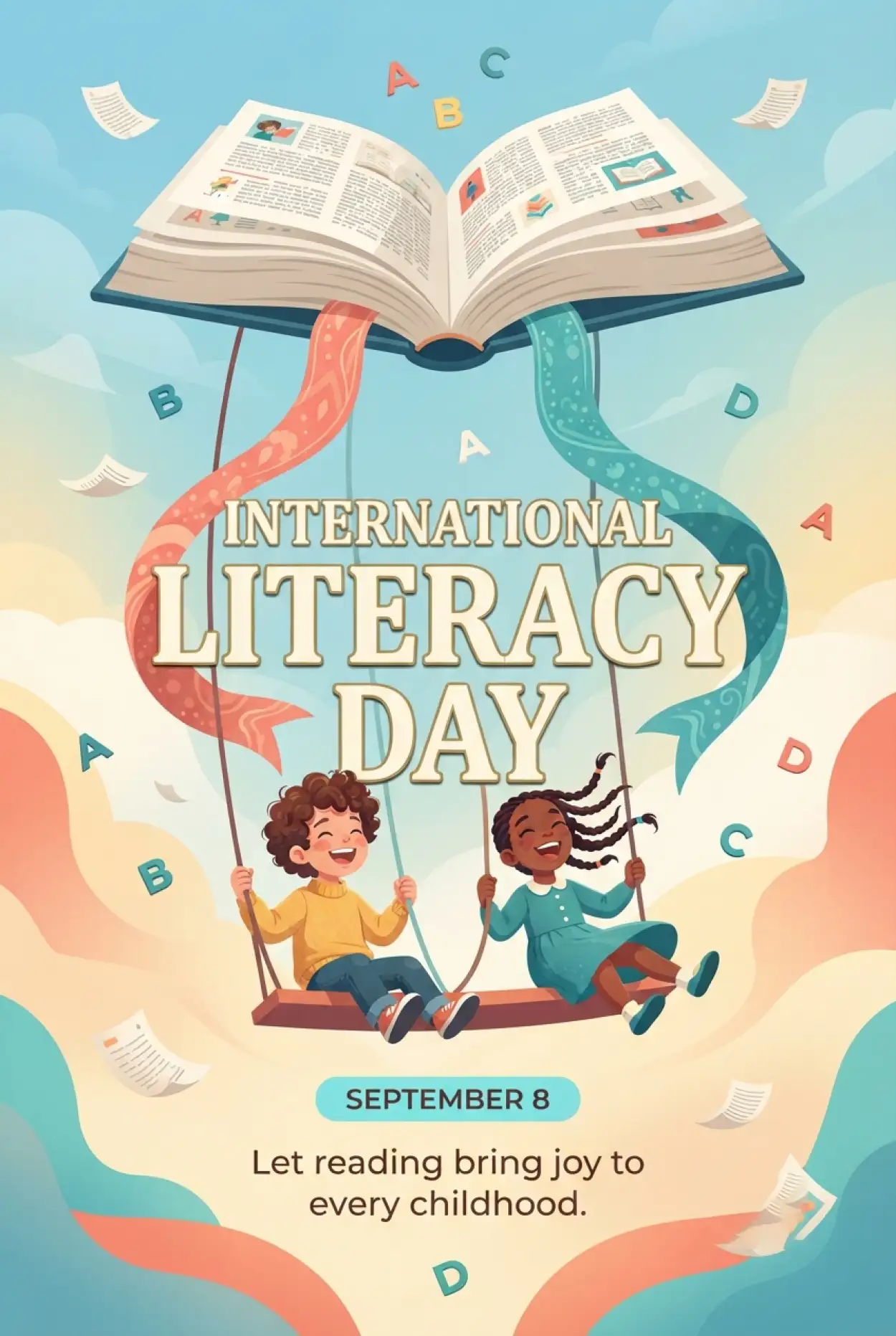 Free Download International Literacy Day Poster Design - High Quality International Literacy Day Image