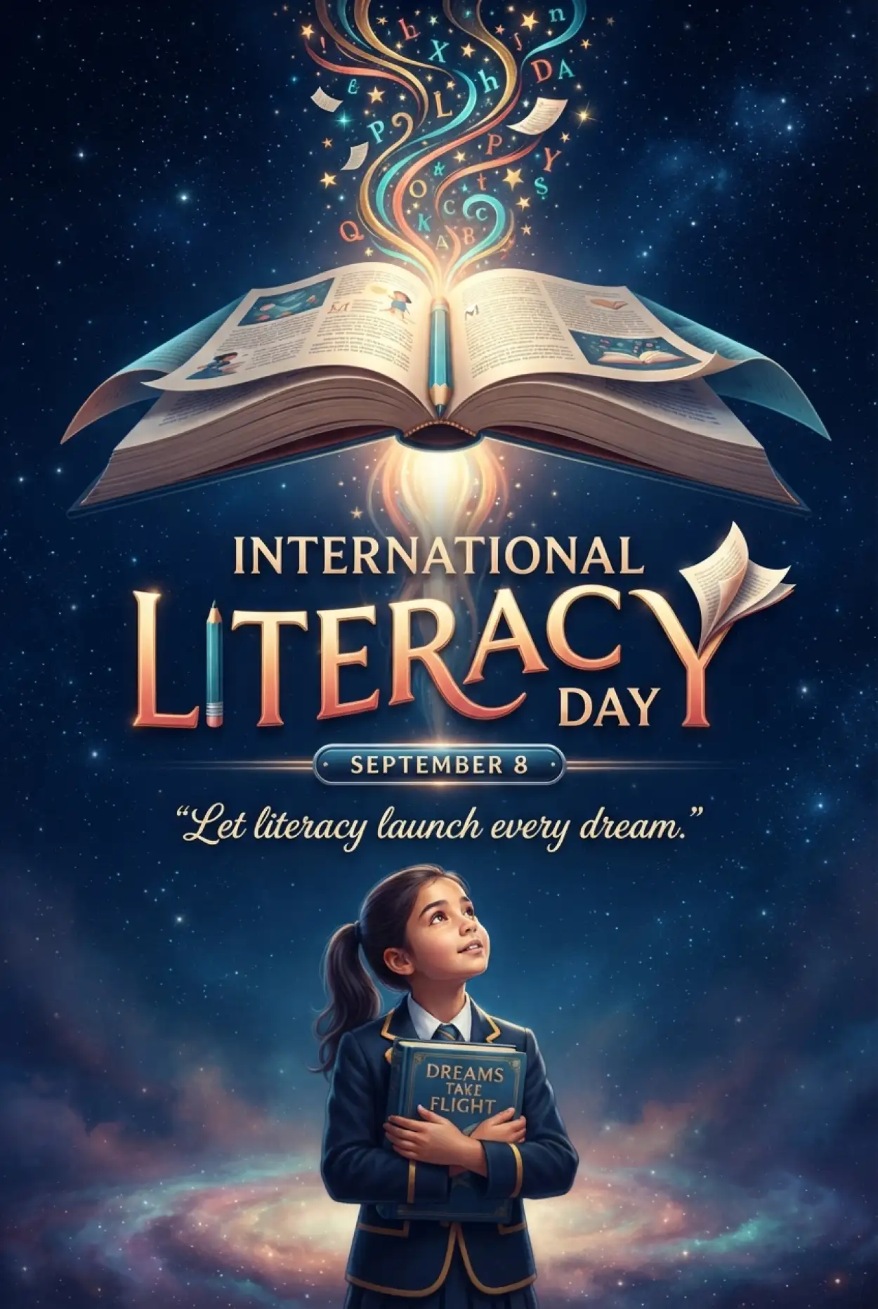 Free Download International Literacy Day Slogan - High Quality International Literacy Day Image