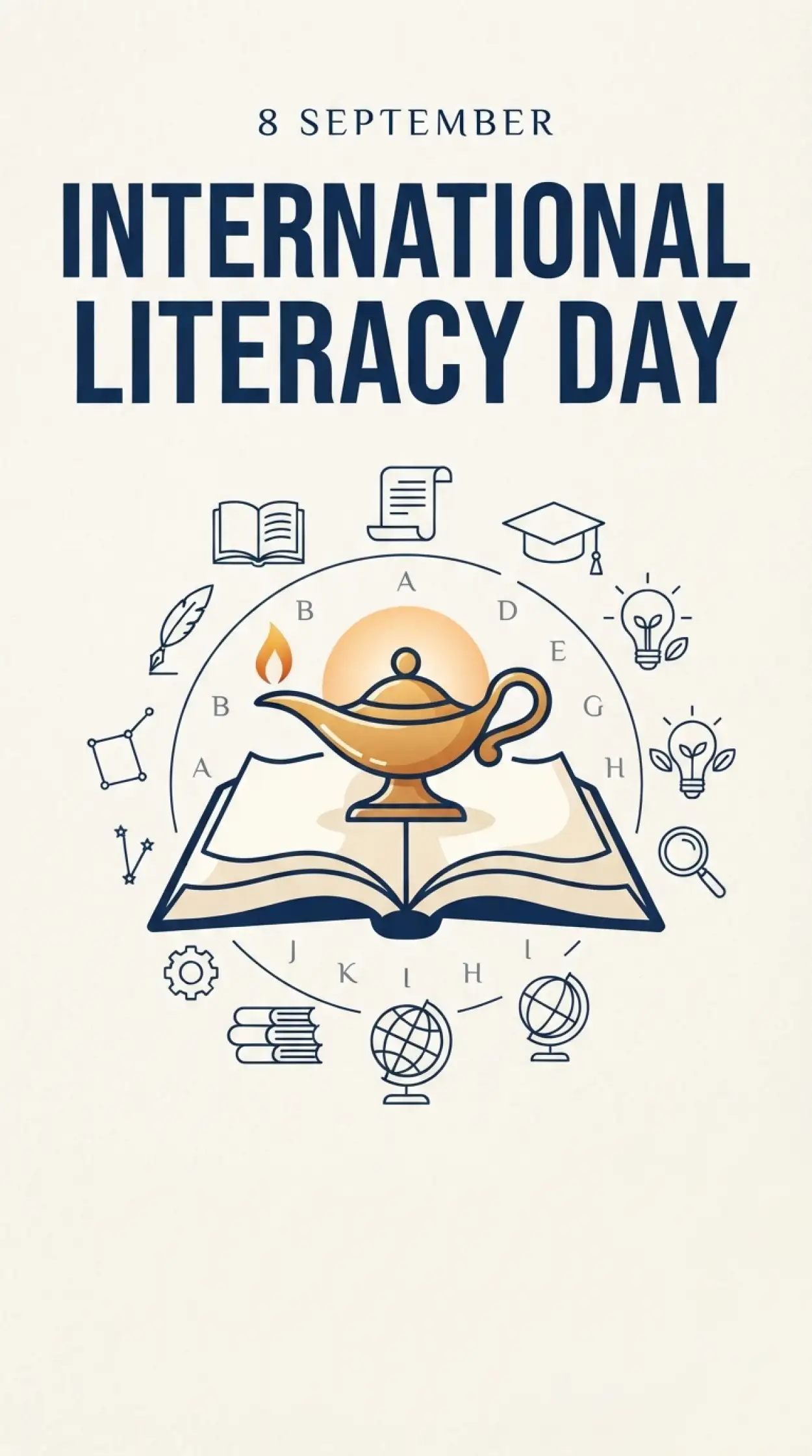 Free Download International Literacy Day Whatsapp Greeting Images - High Quality International Literacy Day Image