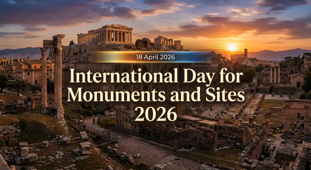 Free Download International Monuments And Sites Day Theme 2026 - High Quality International Day For Monuments And Sites 2026 Image