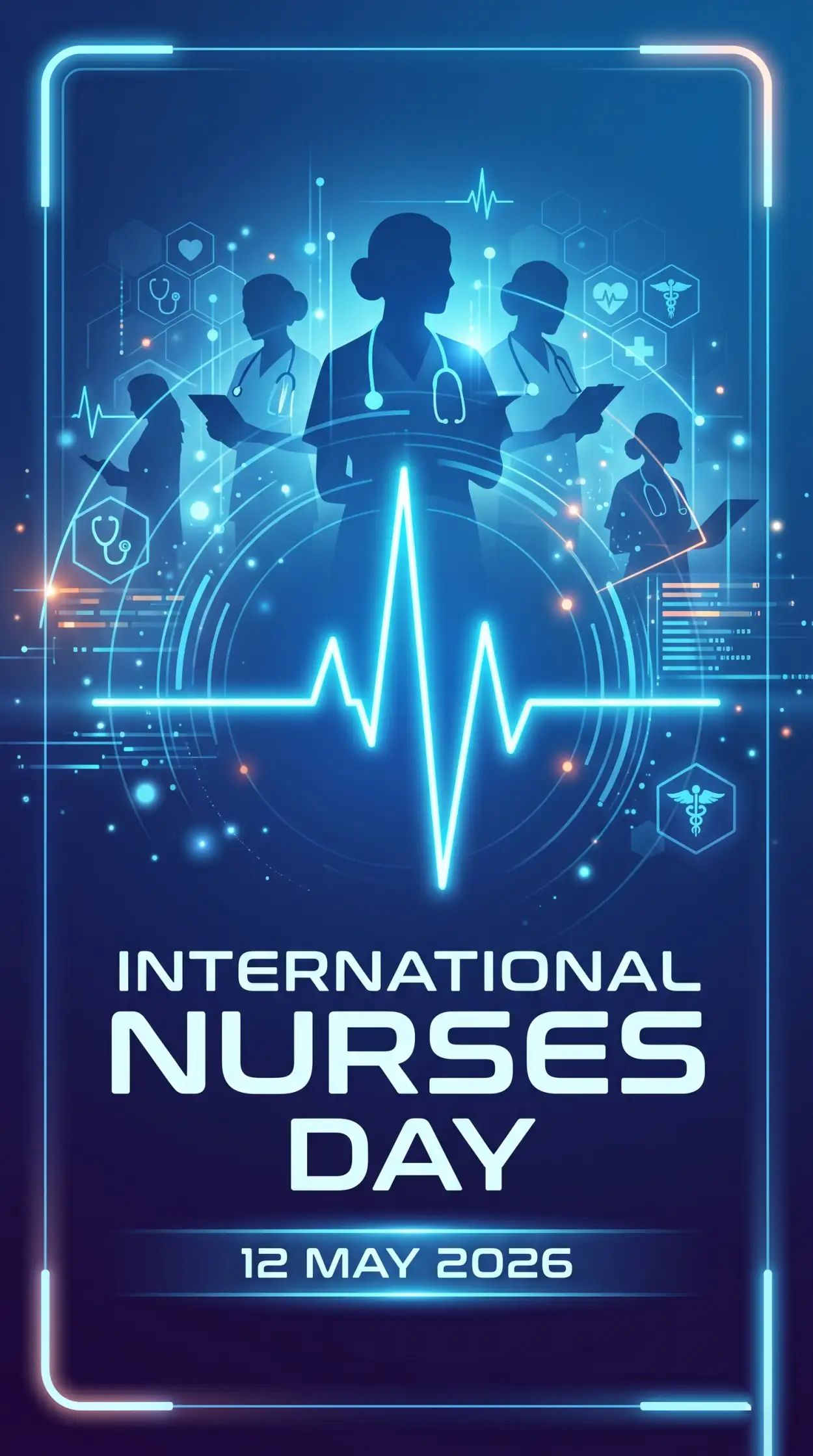 Free Download International Nurses Day 2026 Banner - High Quality International Nurses Day 2026 Wishes Image