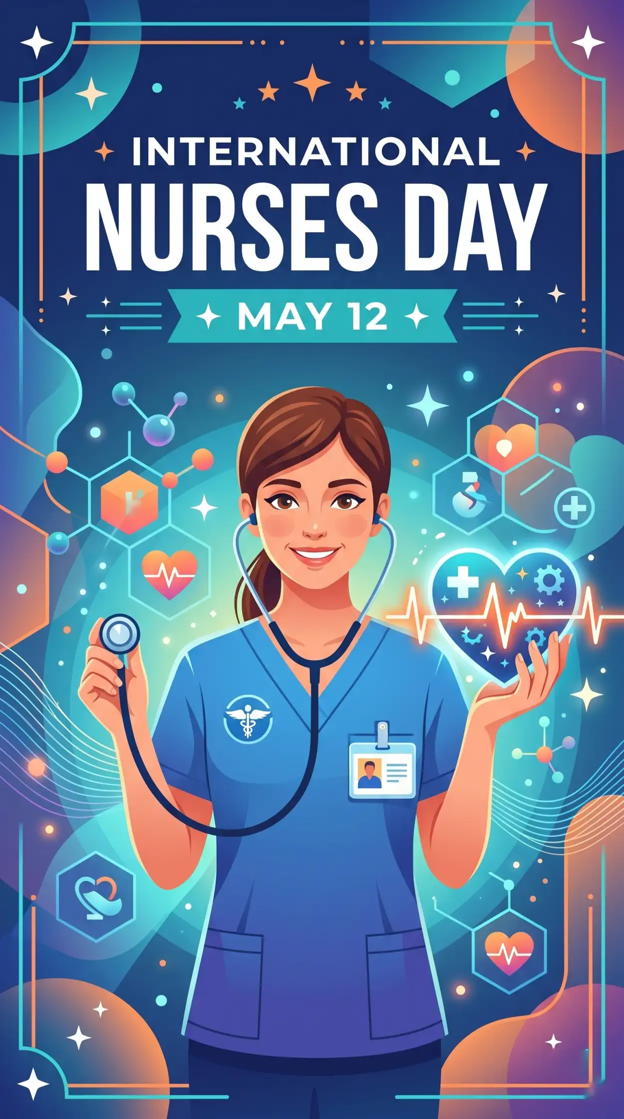 Free Download International Nurses Day 2026 Motivational Wishes - High Quality International Nurses Day 2026 Wishes Image