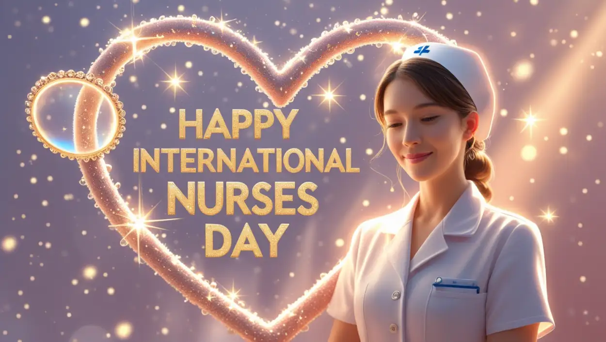 International Nurses Day Greeting With Inspirational Quote - Royalty Free Happy Iinternational Nurses Day Image | Pngmagic Free Download International Nurses Day Greeting With Inspirational Quote - High Quality Happy Iinternational Nurses Day Background