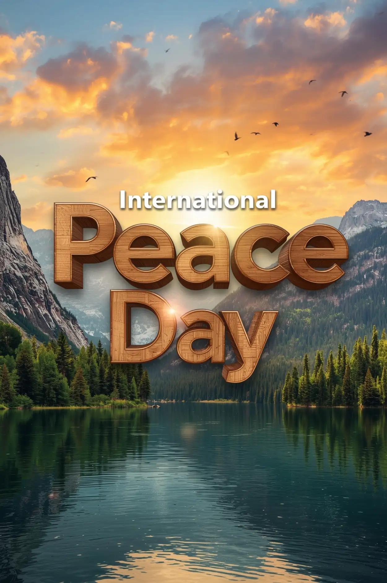 Free Download International Peace Day Instagram Reel Caption In English - High Quality International Peace Day Background