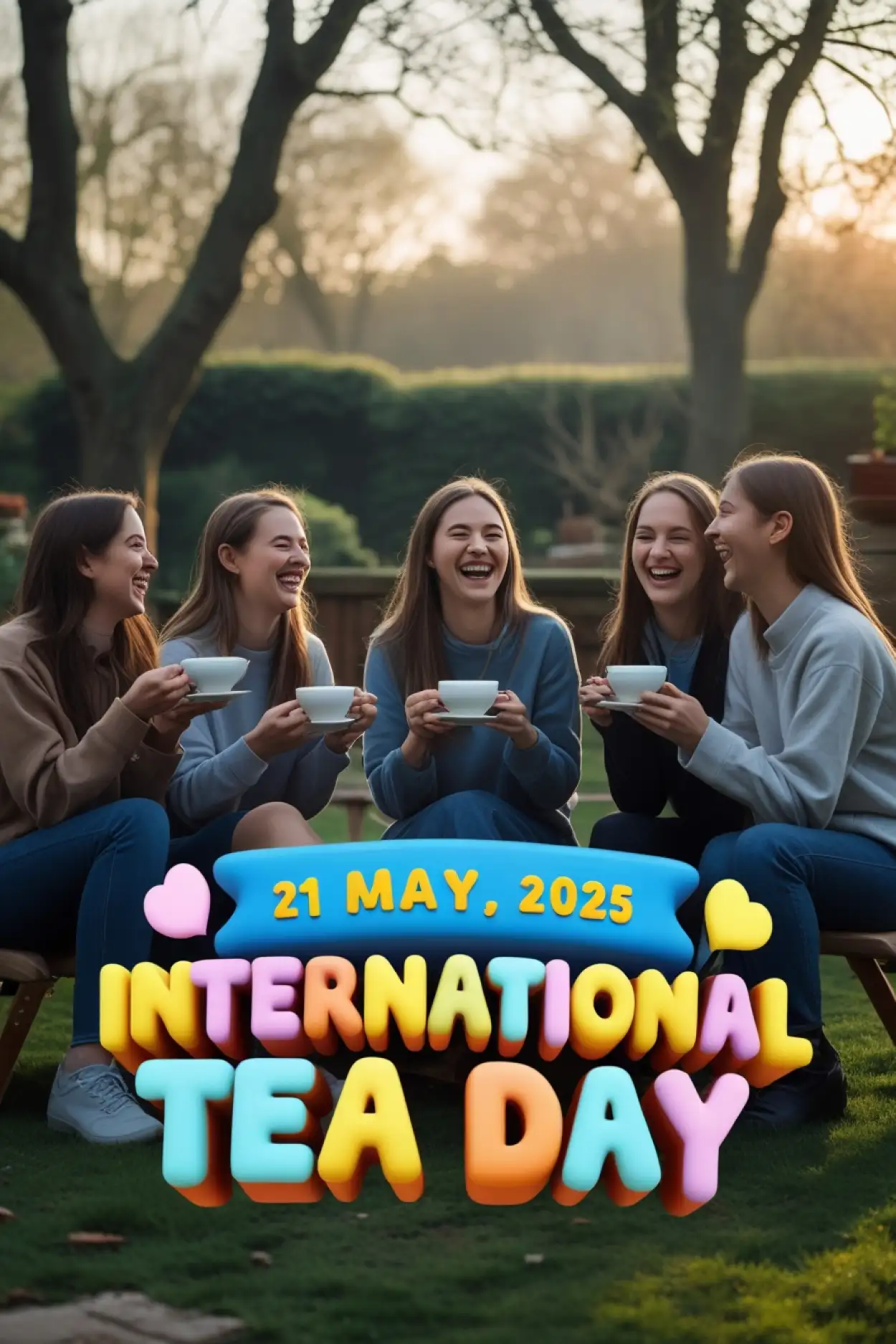 International Tea Day Family Gathering - Royalty Free International Tea Day Image | Pngmagic Free Download International Tea Day Family Gathering - High Quality International Tea Day Background