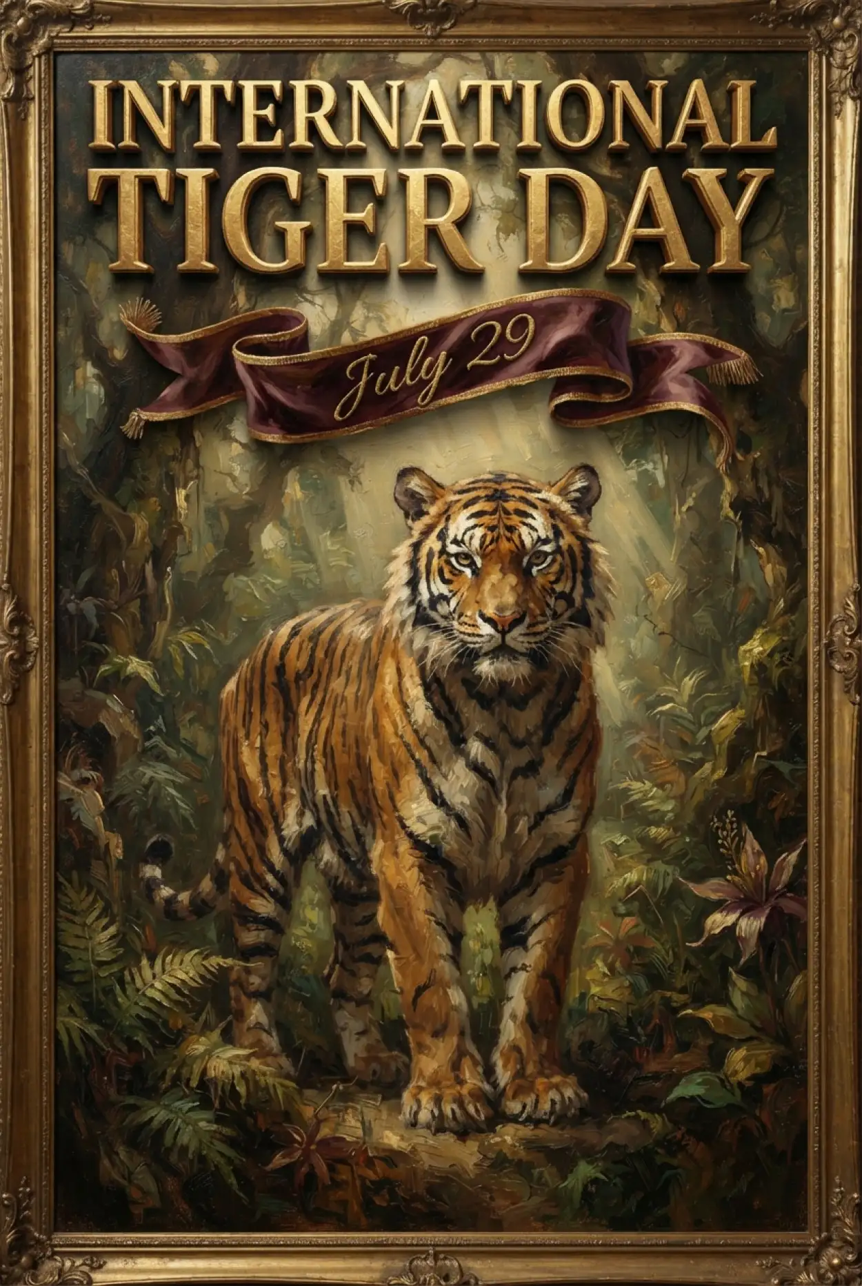 Free Download International Tiger Day 2026 Ai Generated Art - High Quality International Tiger Day 2026 Image