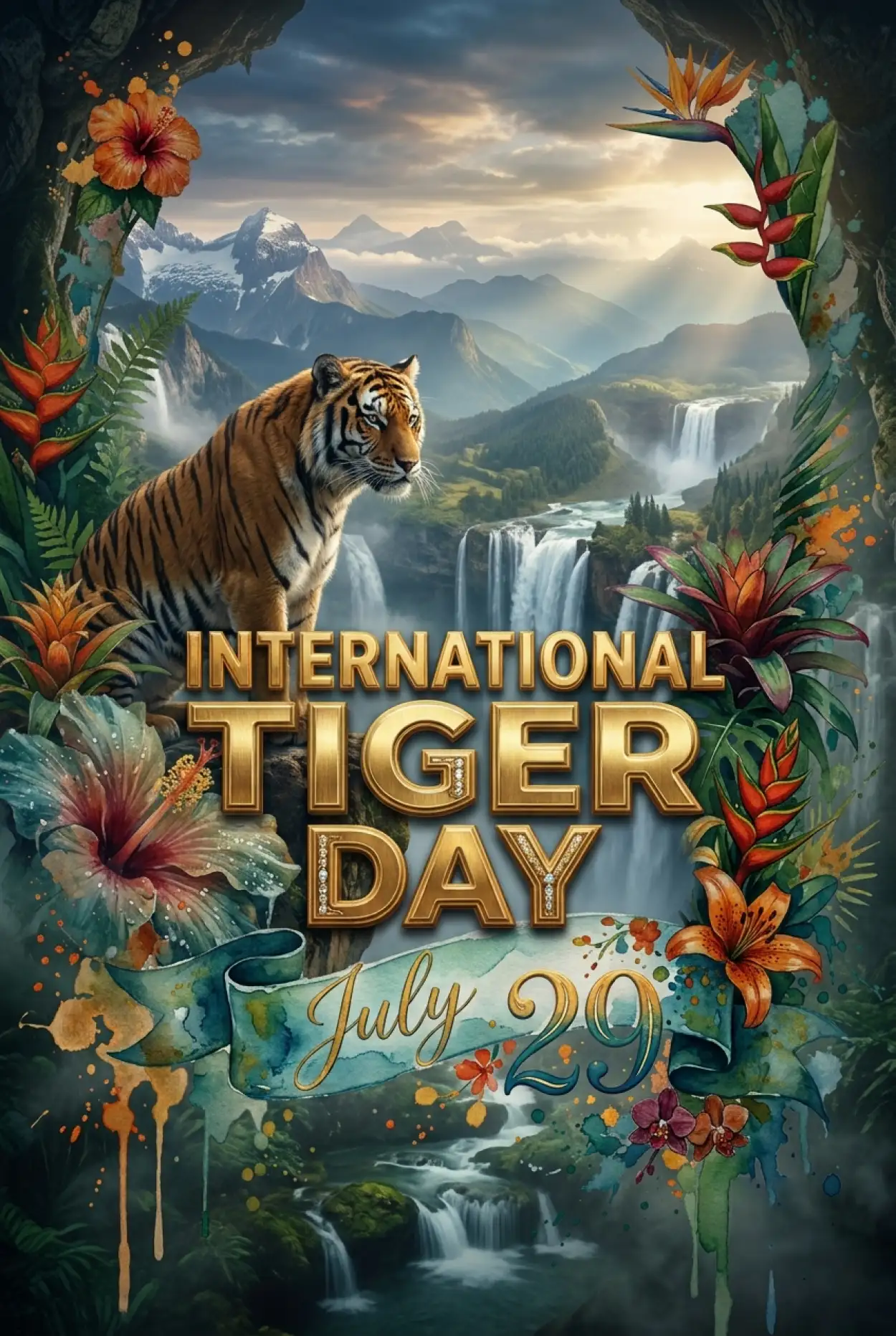 Free Download International Tiger Day 2026 Celebration Ideas - High Quality International Tiger Day 2026 Image