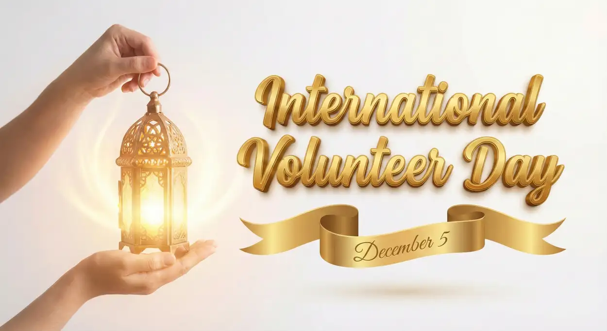 Free Download International Volunteer Day 3D Typography Designs - High Quality International Volunteer Day Image