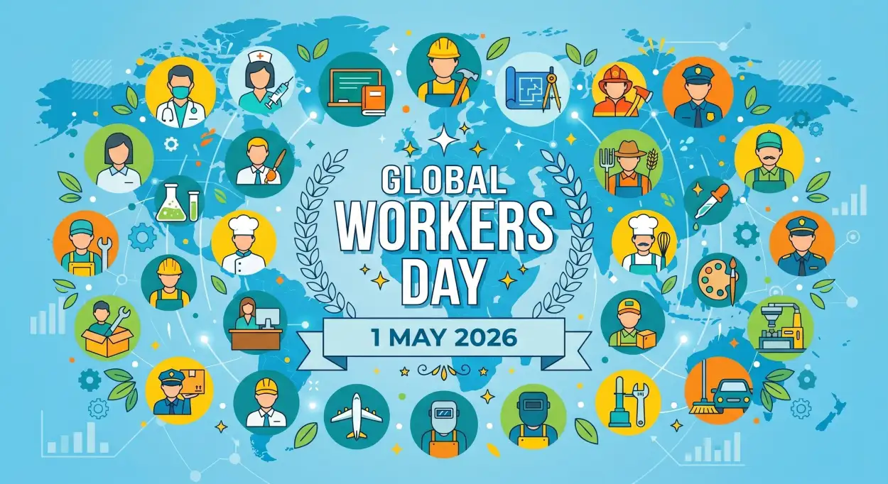 Free Download International Workers Day 2026 Hd Vector Images Free Download - High Quality International Workers Day 2026 Wishes Image