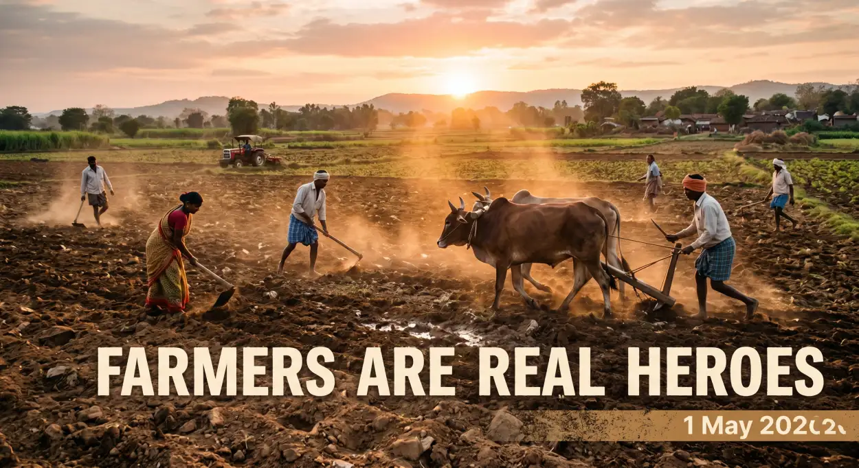 Free Download International Workers Day 2026 Motivational Banner Images - High Quality International Workers Day 2026 Wishes Image