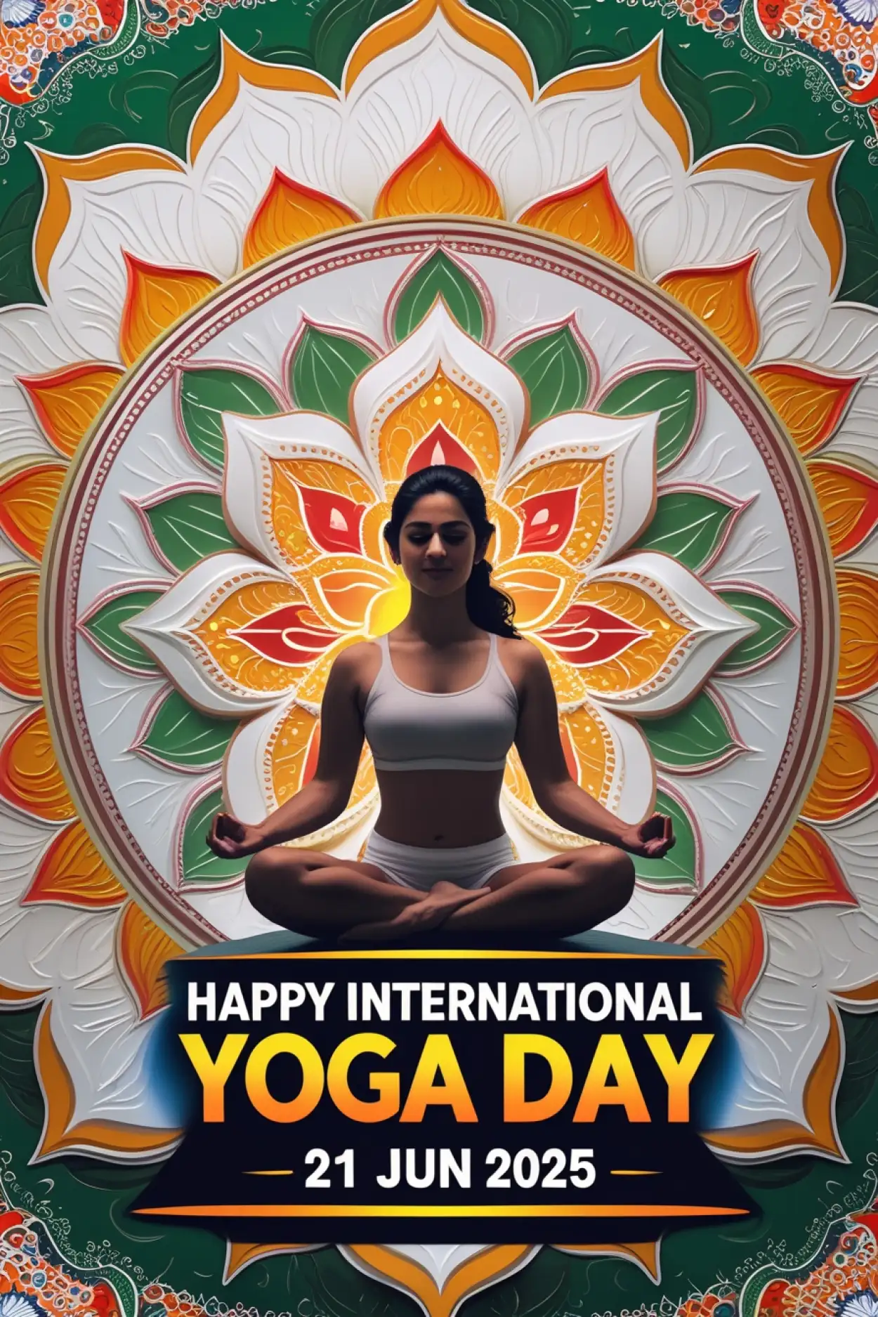 International Yoga Day Wishes Image With Logo - Royalty Free Yoga Day Wishes Image Image | Pngmagic Free Download International Yoga Day Wishes Image With Logo - High Quality Yoga Day Wishes Image Background