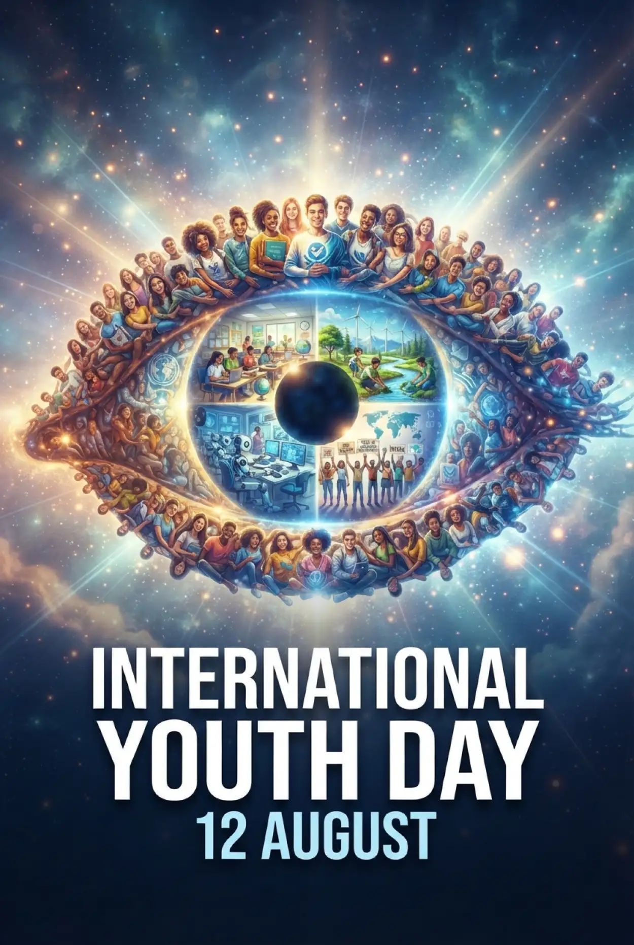 Free Download International Youth Day 2026 Awareness Banner - High Quality International Youth Day 2026 Image