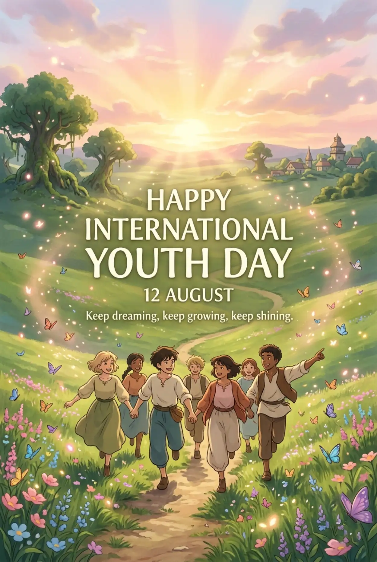 Free Download International Youth Day 2026 Greetings - High Quality International Youth Day 2026 Image