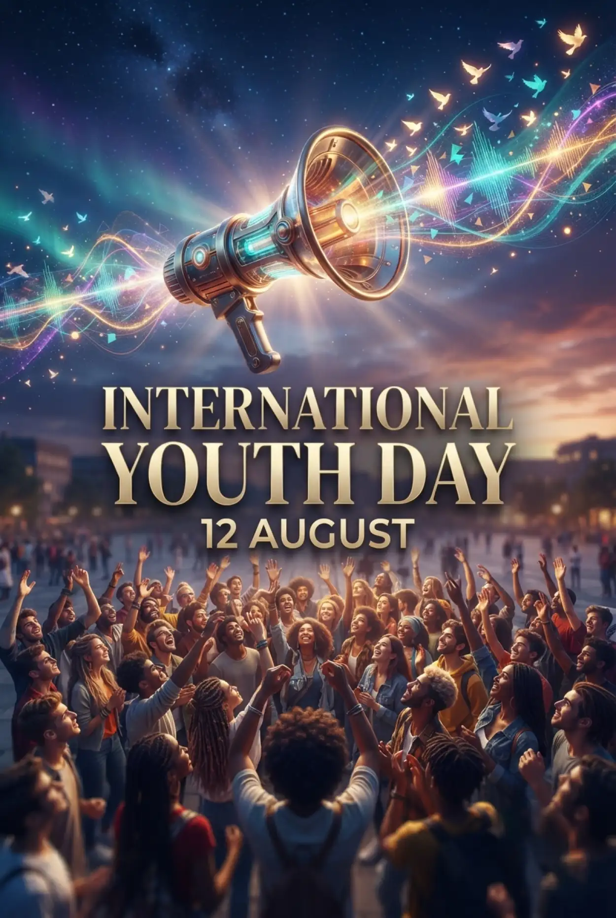 Free Download International Youth Day 2026 Hd Images - High Quality International Youth Day 2026 Image