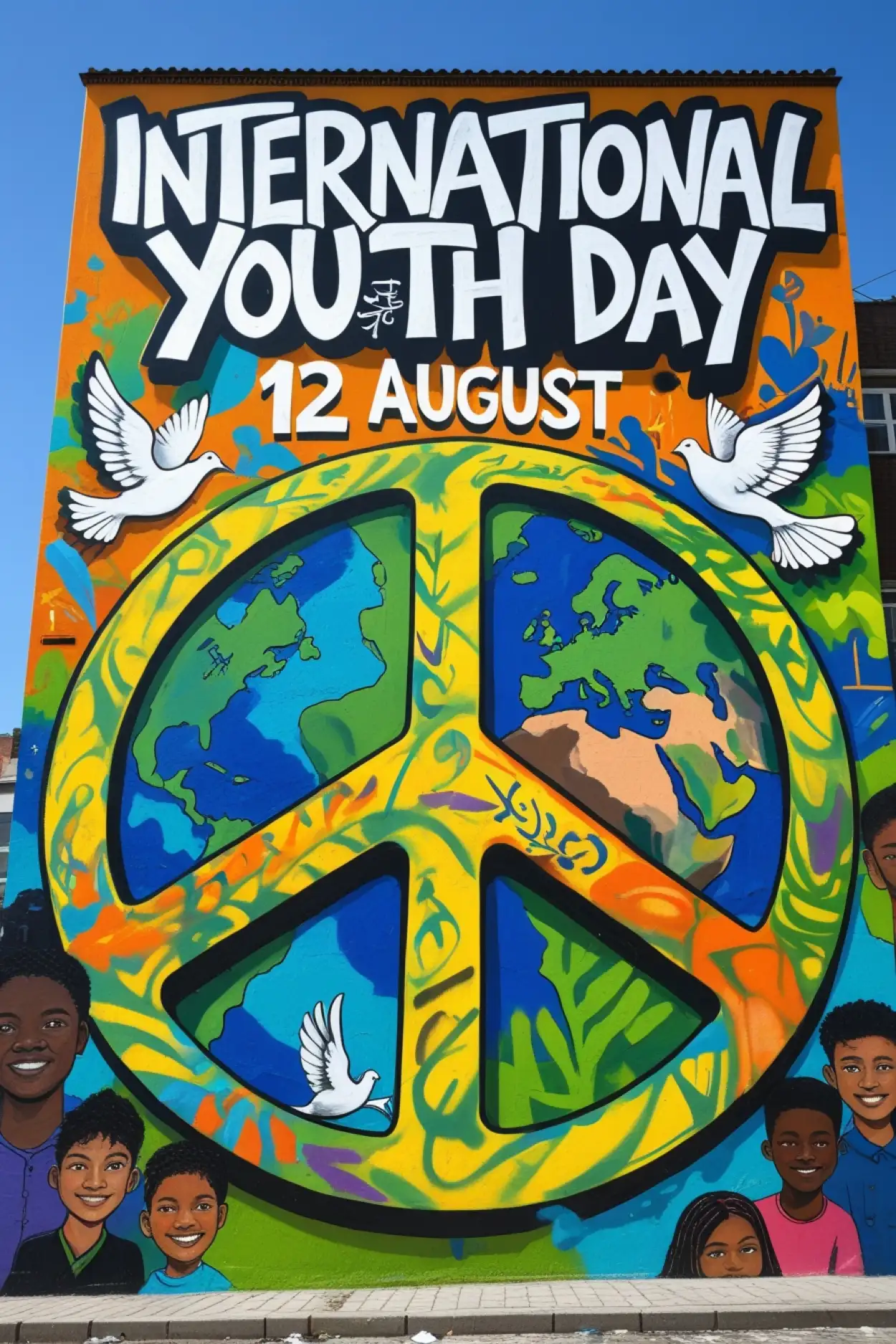 Free Download International Youth Day Hd Images Free Download - High Quality International Youth Day Background