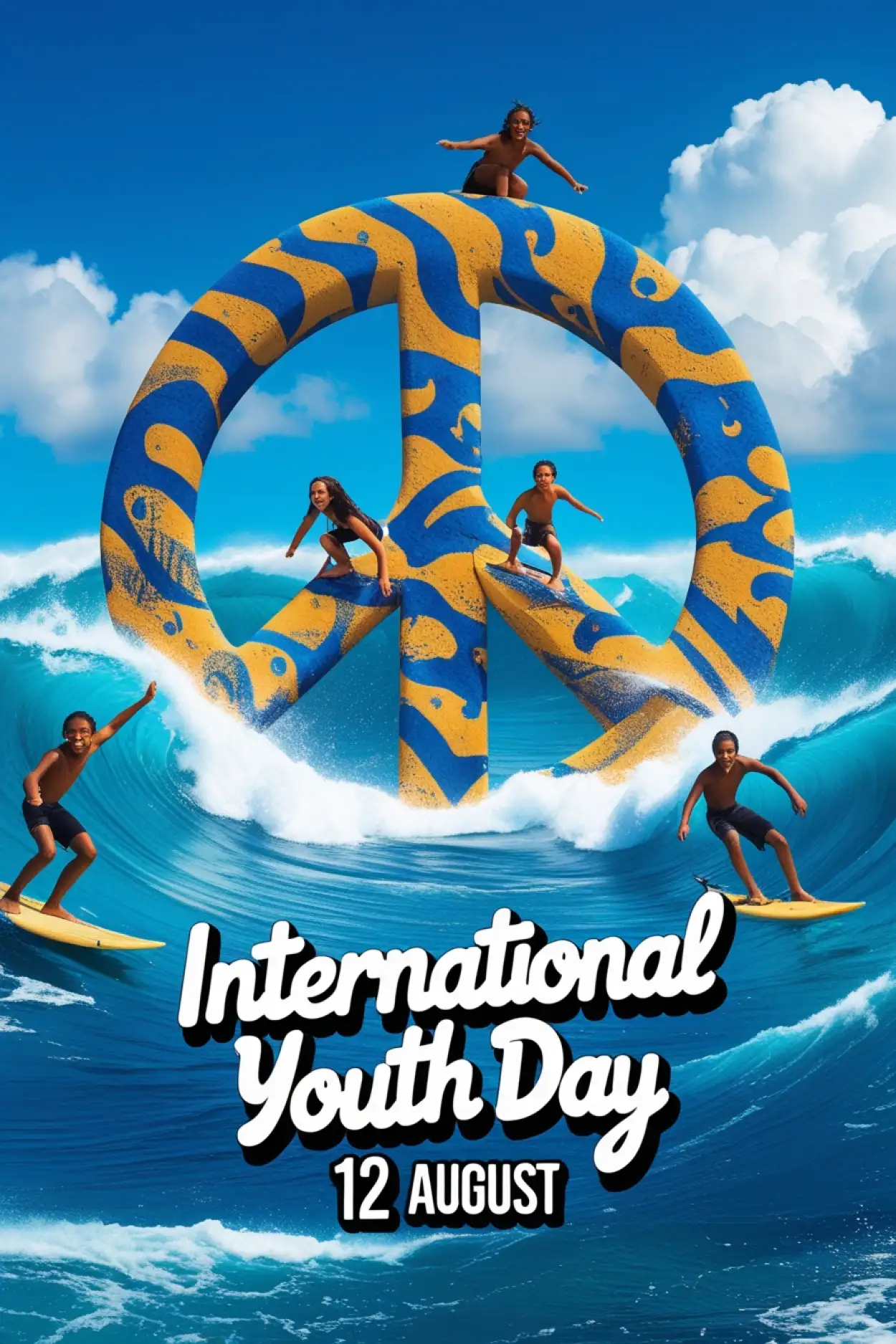 Free Download International Youth Day Slogans In Hindi - High Quality International Youth Day Background