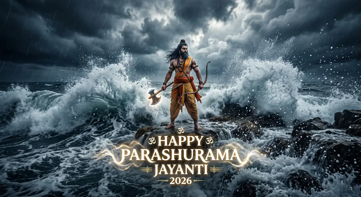Free Download Jai Parashurama Jayanti Wishes 2026 - High Quality Happy Parashurama Jayanti Wishes 2026 Image