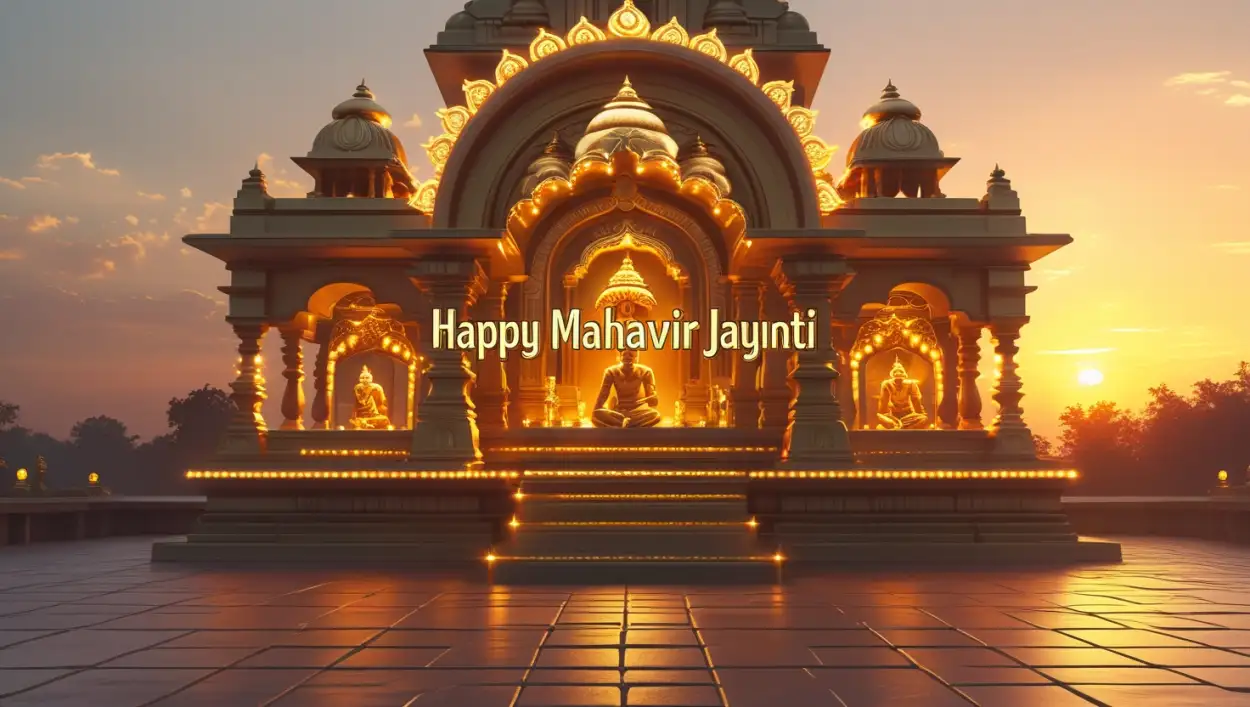 Jain Temple Mahavir Jayanti Decorations - Royalty Free Happy Mahavir Jayanti Image | Pngmagic Free Download Jain Temple Mahavir Jayanti Decorations - High Quality Happy Mahavir Jayanti Background