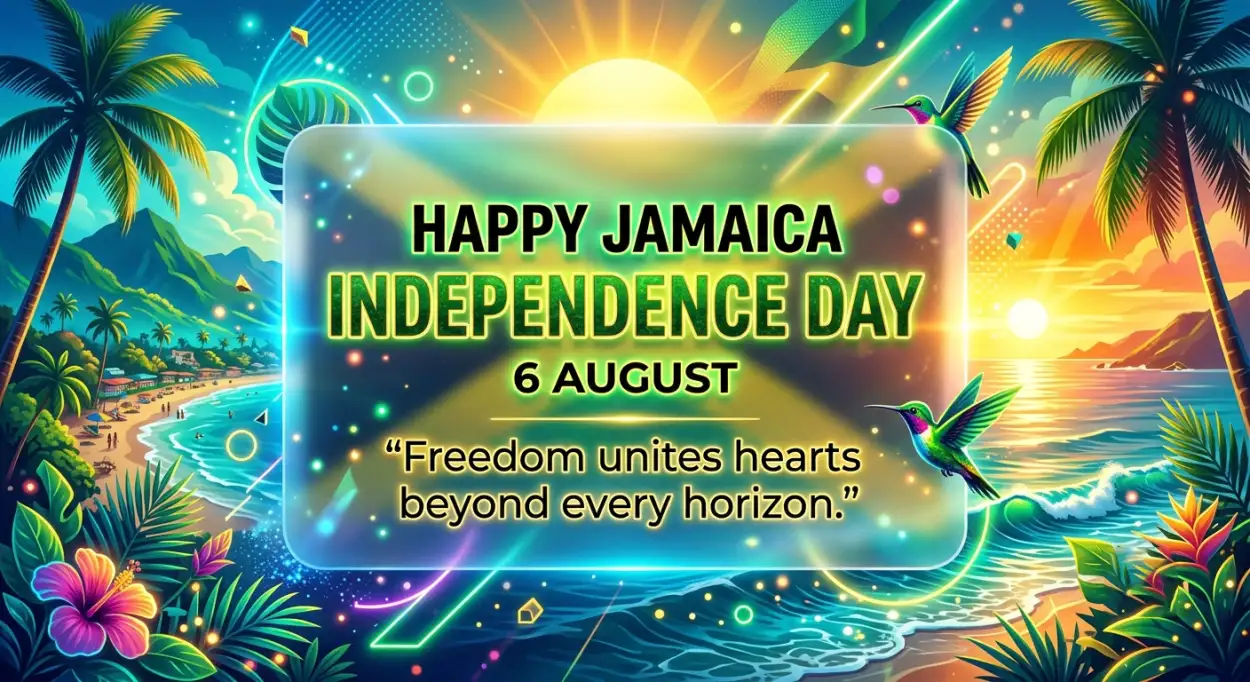 Free Download Jamaica Independence Day 2026 Background - High Quality Jamaica Independence Day 2026 Background Image