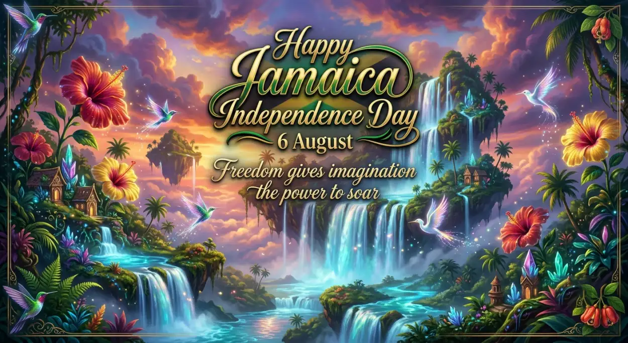 Free Download Jamaica Independence Day 2026 Independence Artwork - High Quality Jamaica Independence Day 2026 Image