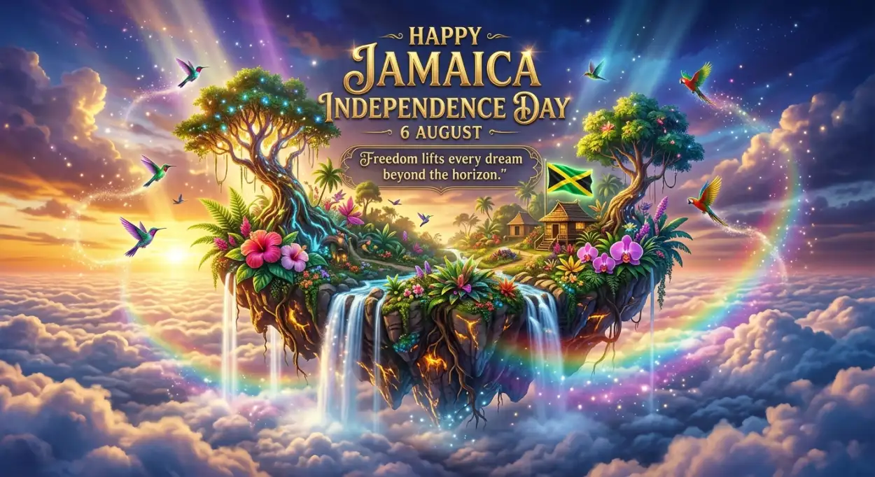 Free Download Jamaica Independence Day 2026 Independence Theme - High Quality Jamaica Independence Day 2026 Image